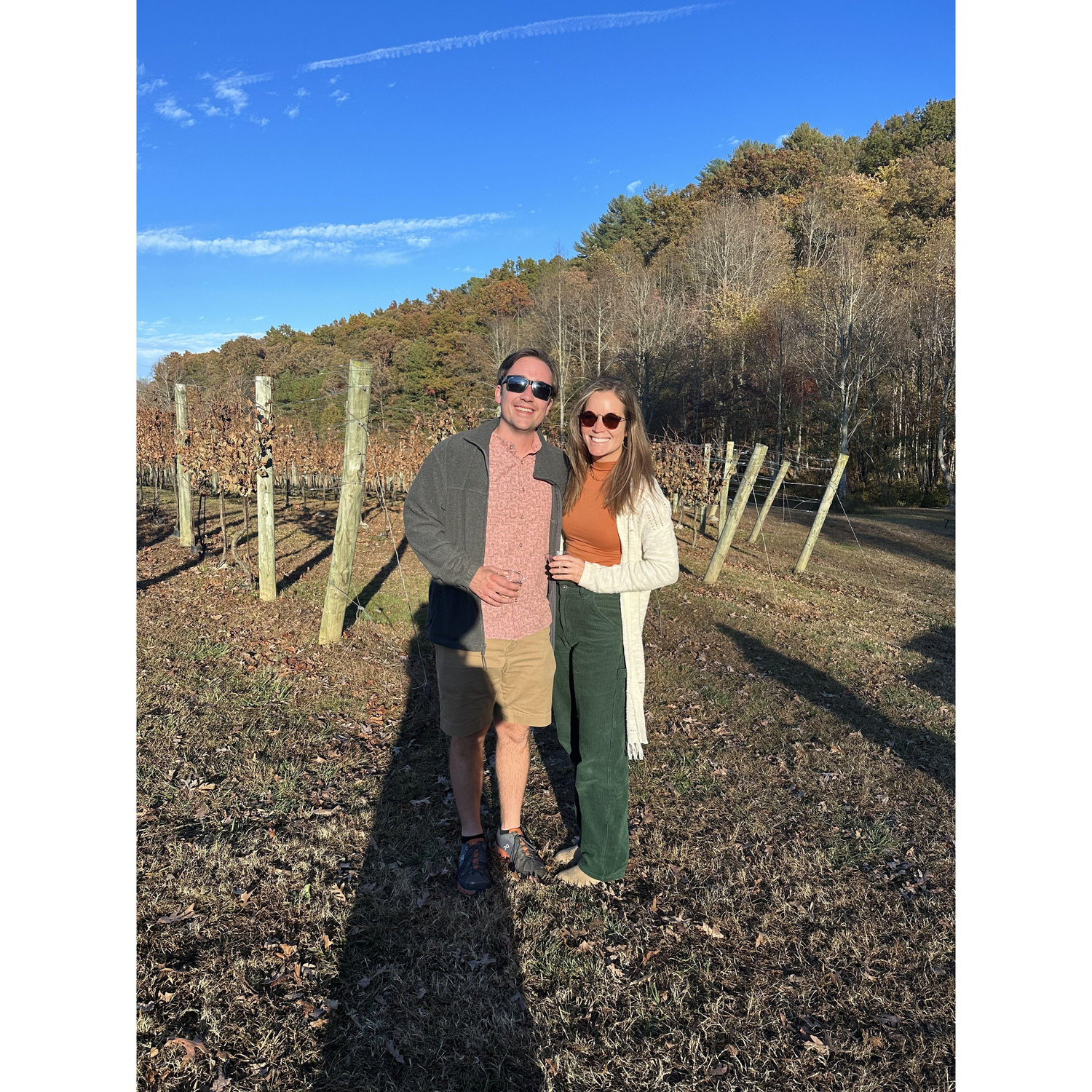 One of many winery trips!