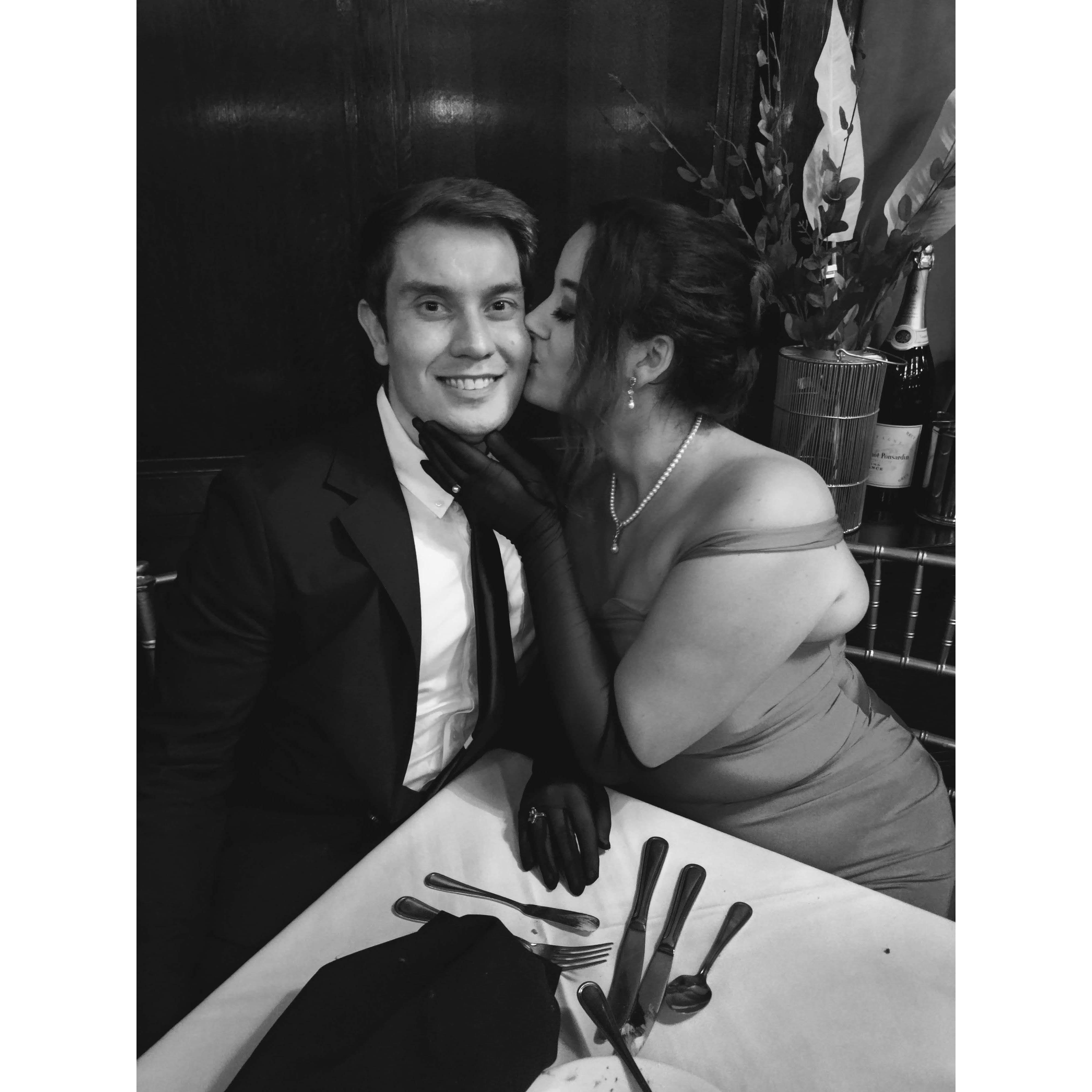 It had to be you. Celebrating our two years together!