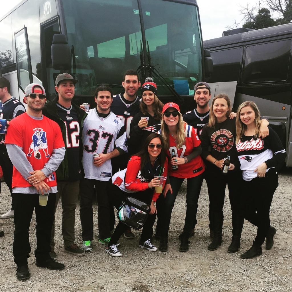 Pats Crew in SF! #EnemyTerritory #CmonSteph