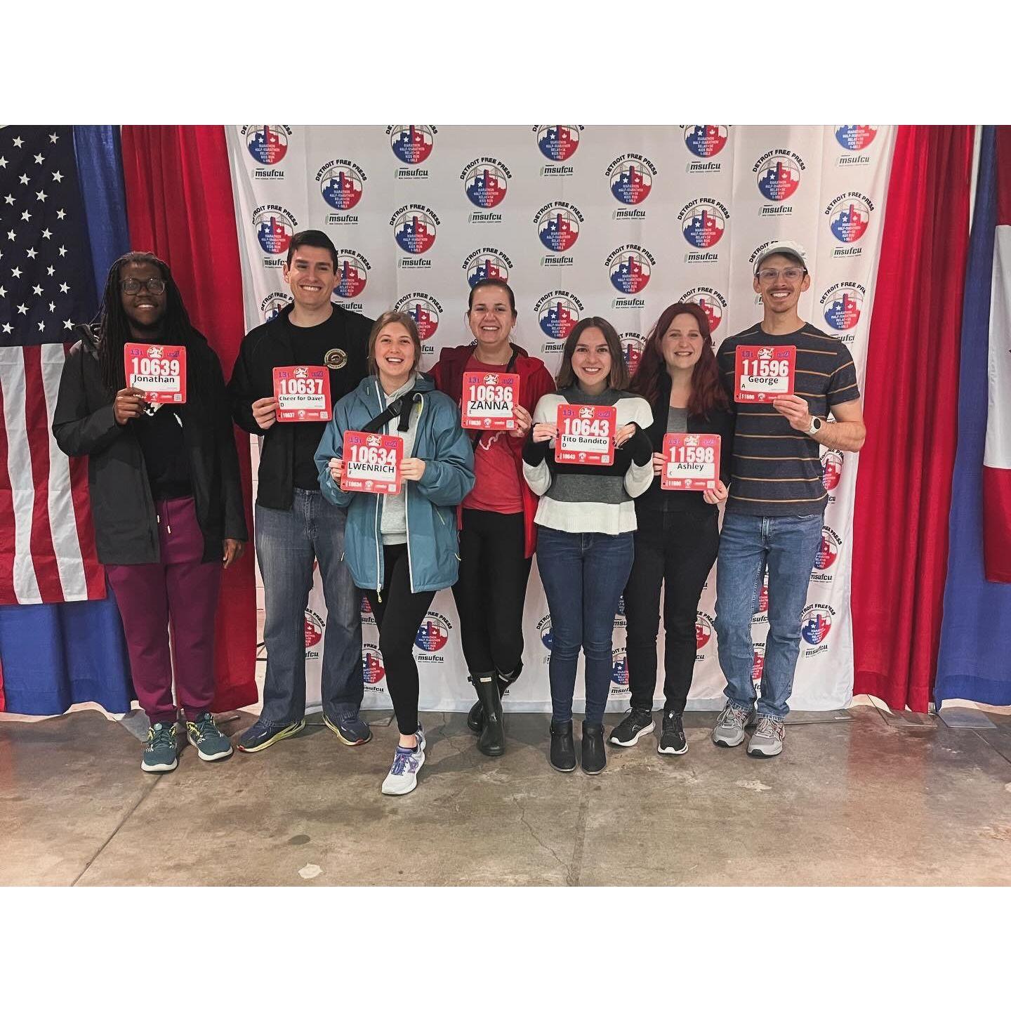 Detroit Free Press Half Marathon with our friends!