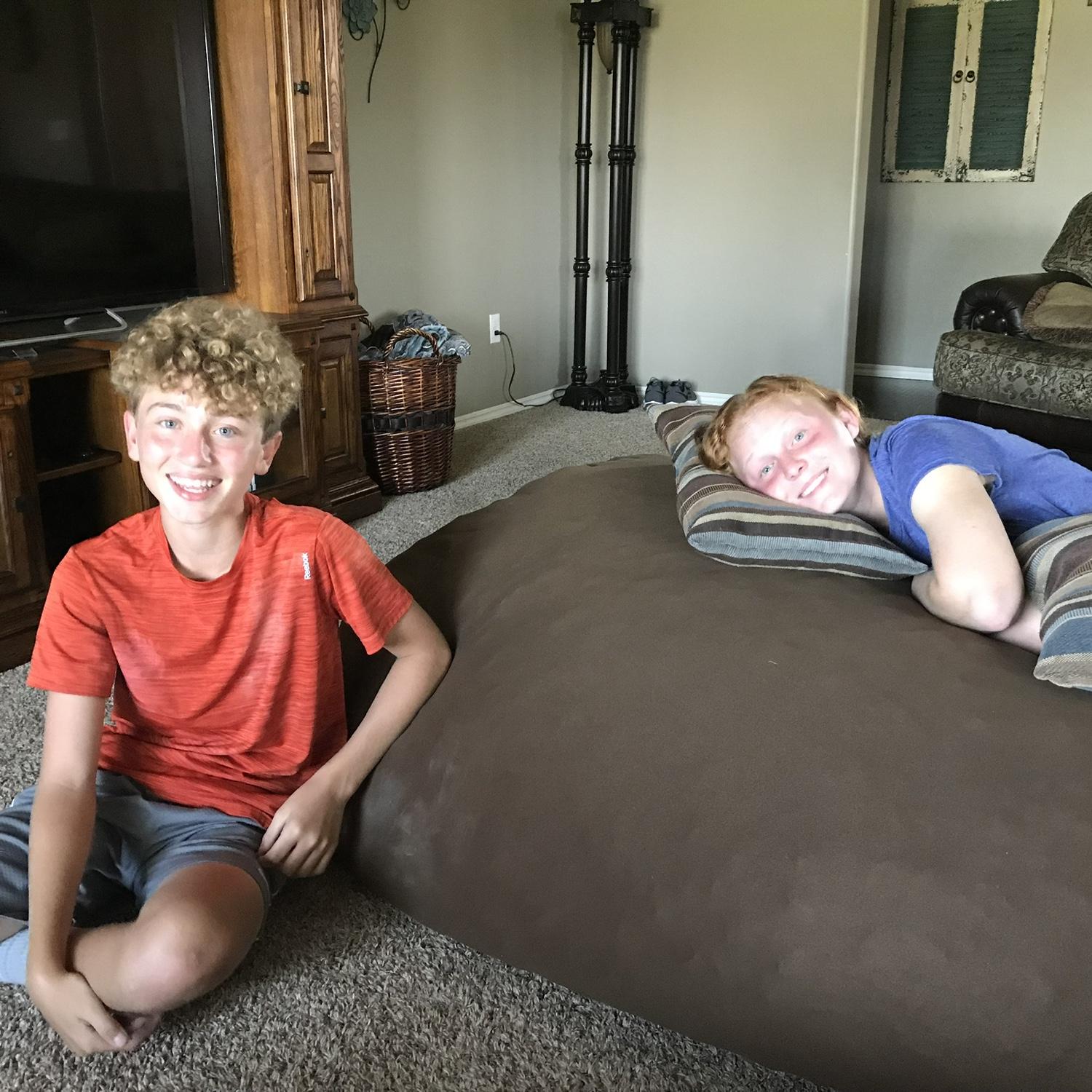 August 16, 2019: first day of hanging out, the day we became literally inseparable.
