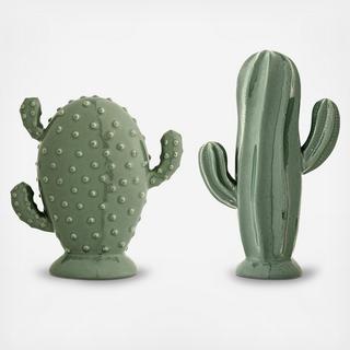 Shiny Cactus 2-Piece Set