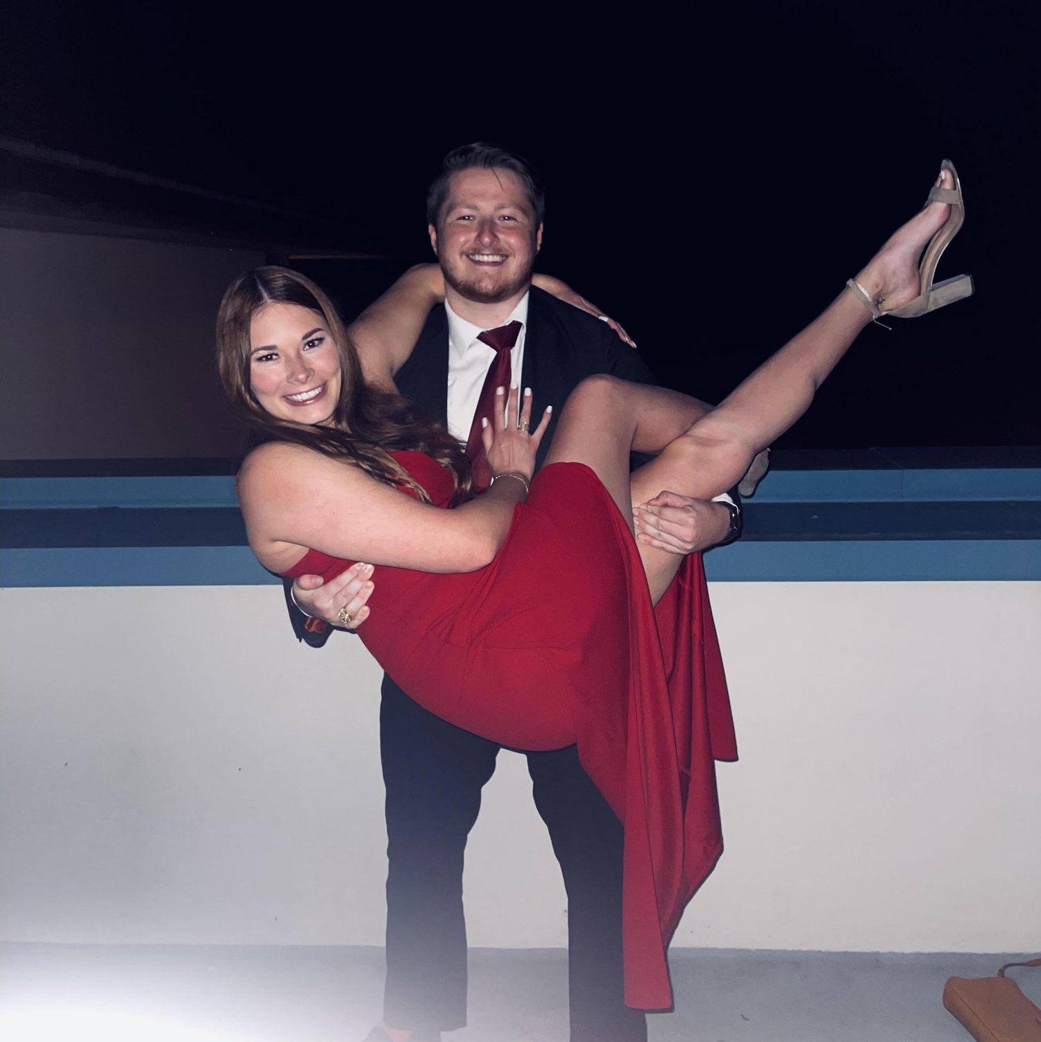 Us at formal for Brian's men's org, PBE! April 2023