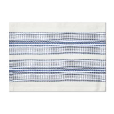 Hatched Stripe Place Mats, Set of 4