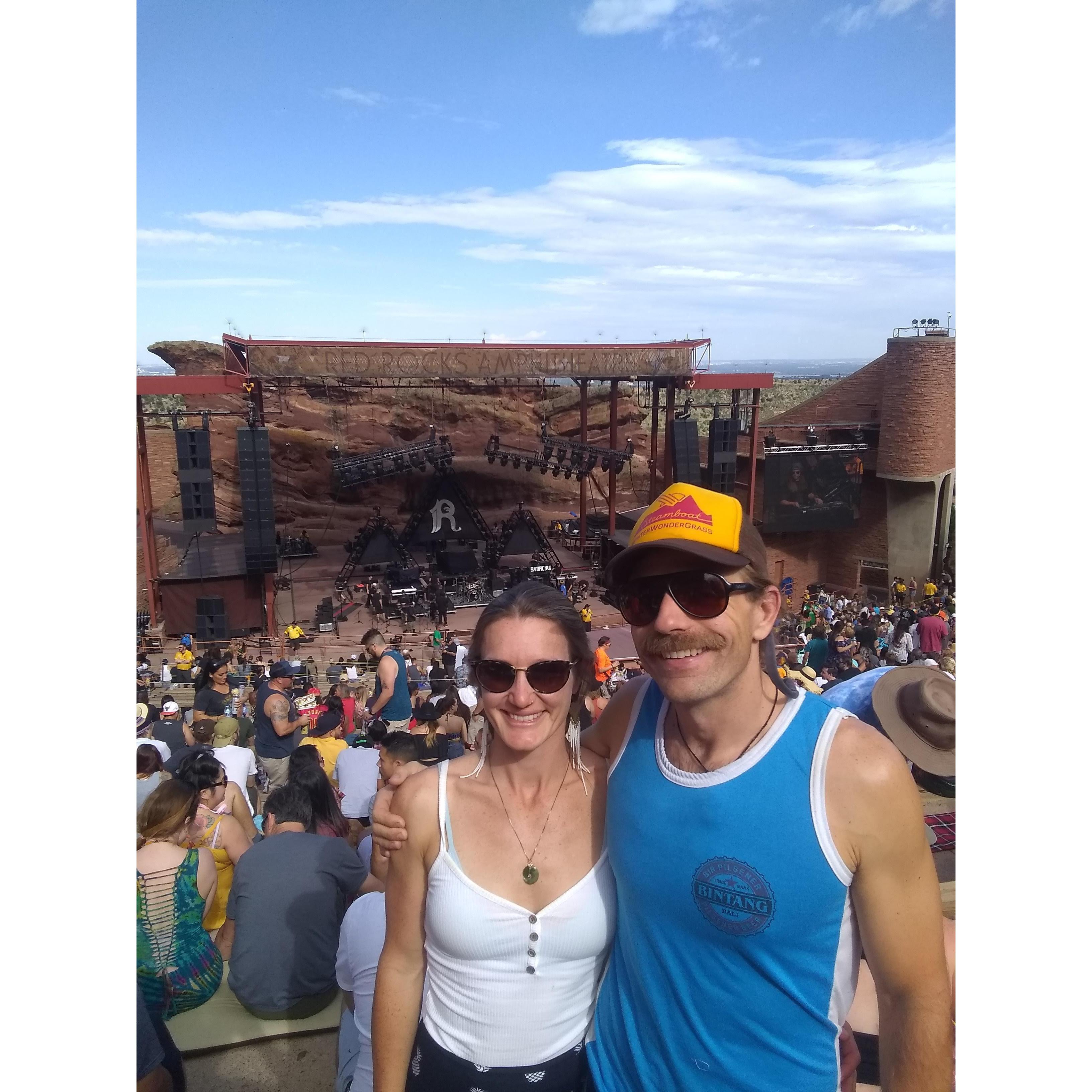 Colorado, August 2019: Reggae on the Rocks! Reggae music has a special place in our hearts.