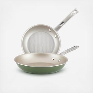 Porcelain Enamel 2-Piece Skillet Set
