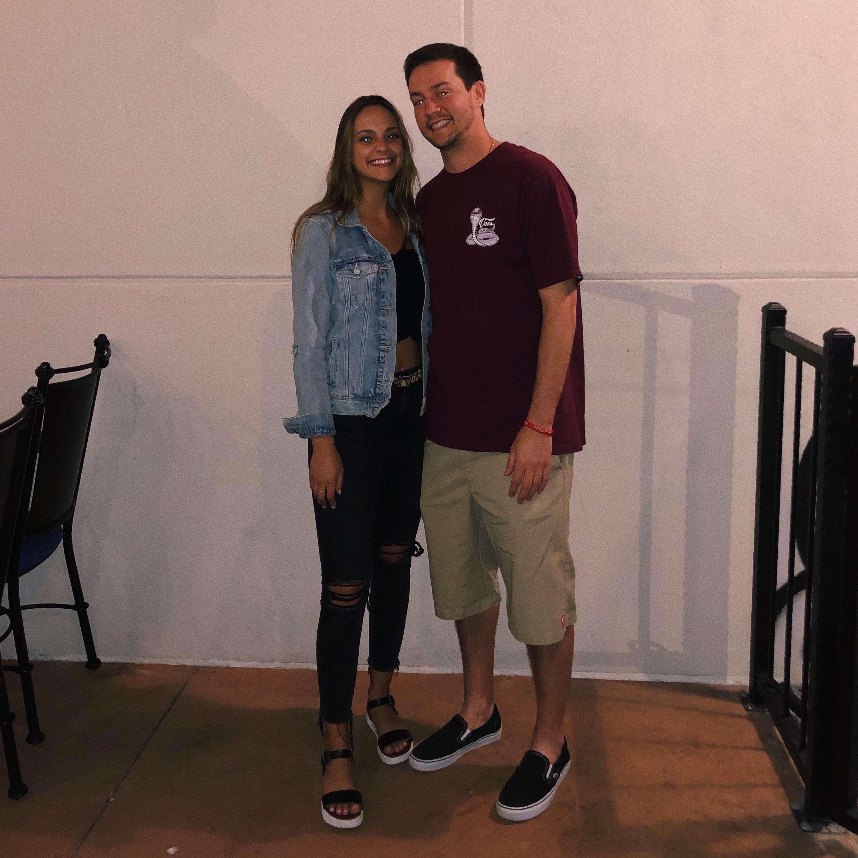 The night we became an official couple - March 26, 2019
