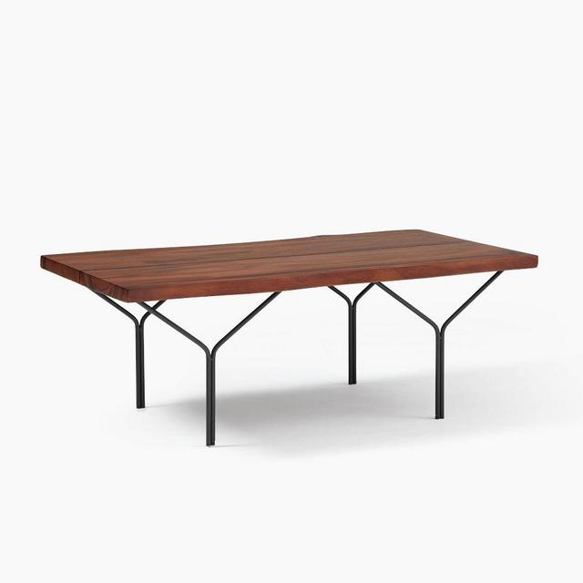 Harbor Live Edge Coffee Table, Antique Bronze, Small