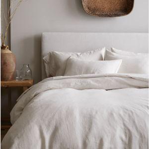 European Linen Duvet Cover Set - Full/Queen