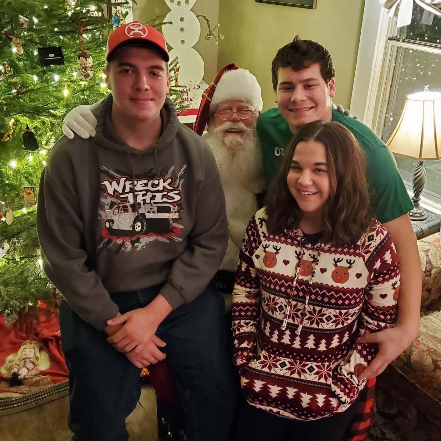 Motts Christmas W/ Michael & our favorite Santa again!