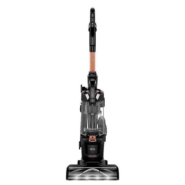 BISSELL SurfaceSense Allergen Lift-Off Pet Upright Vacuum, with Tangle-Free Multi-Surface Brush Roll, LED Headlights, & Lift-Off Technology