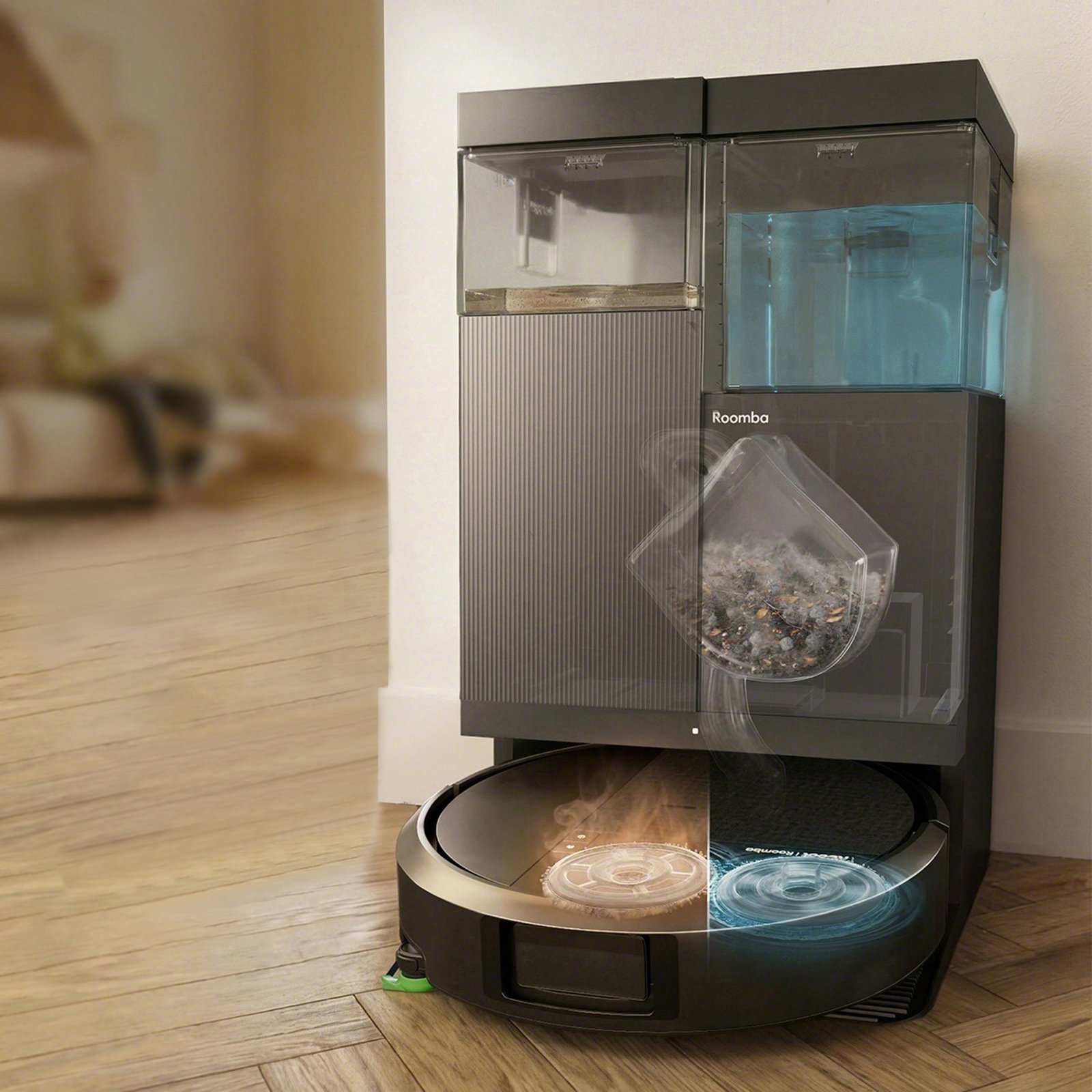 iRobot, Roomba® Plus 415 Combo Robot + AutoWash G285020 | Zola