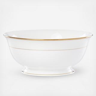 Opal Innocence Stripe Gold Serving Bowl