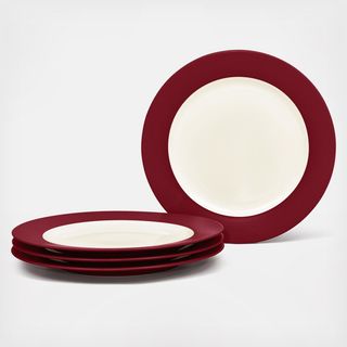 Colorwave Rim Dinner Plate, Set of 4