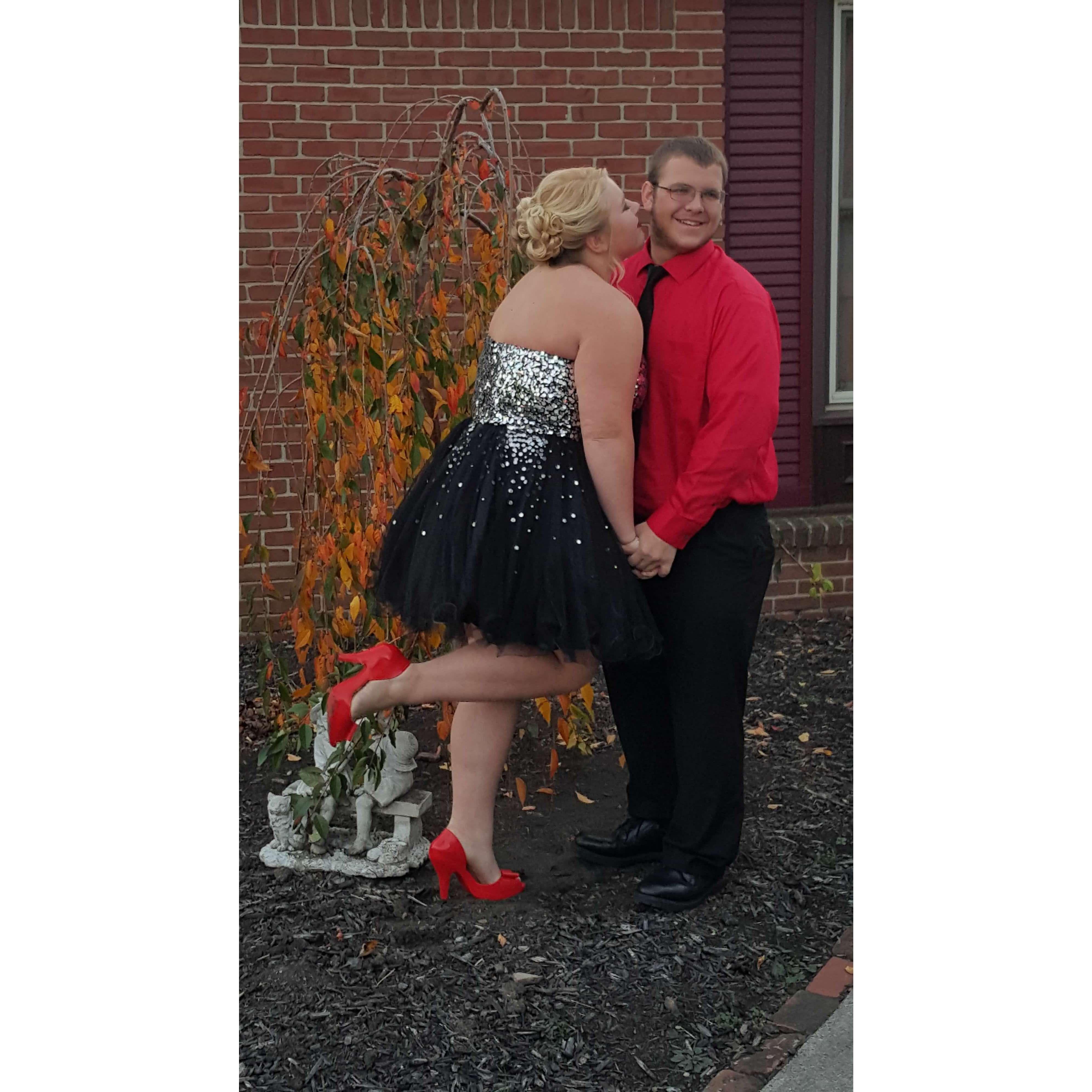 October 2016- Aleah's senior homecoming