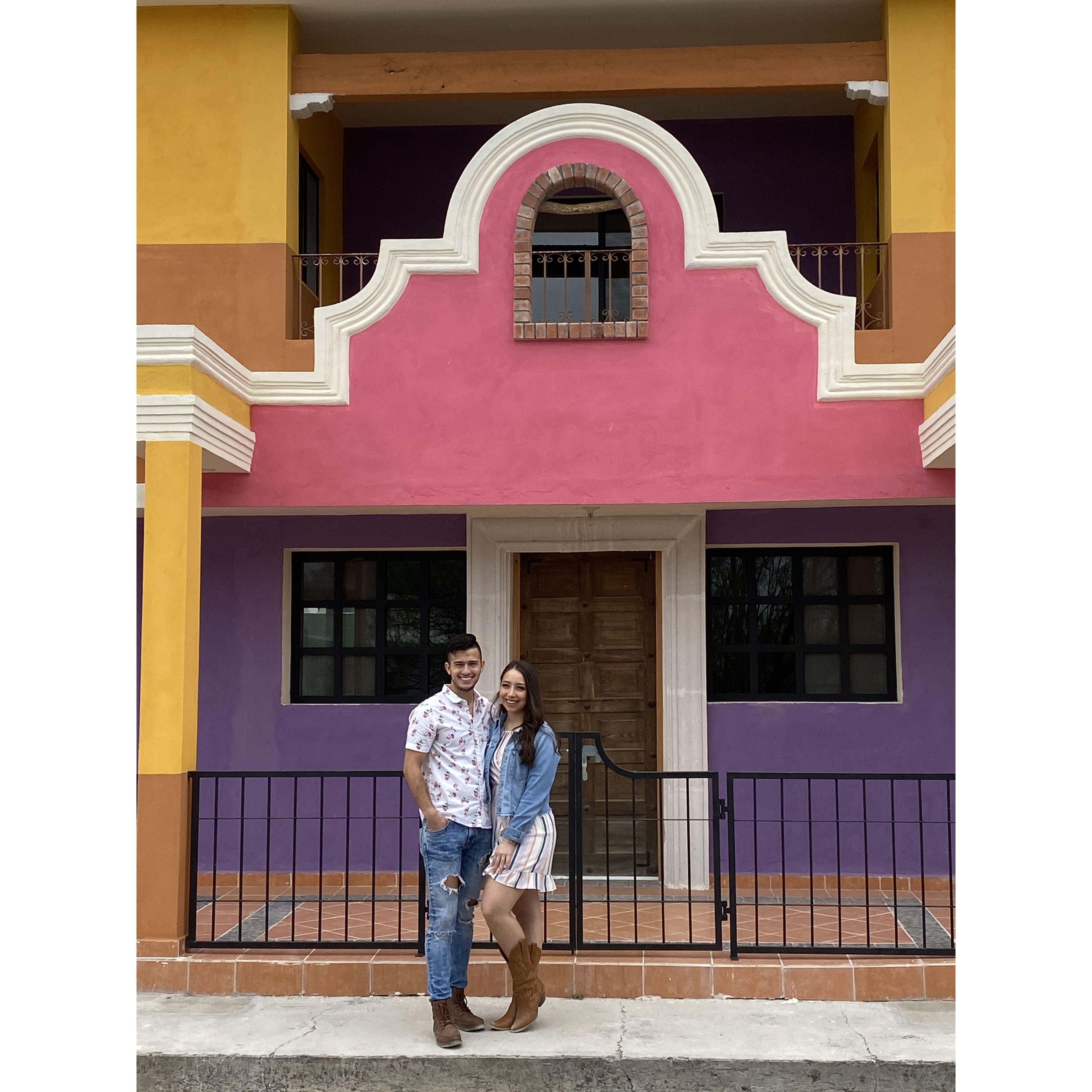 Our first trip to Paras, Mexico - this trip holds a special place in our hearts and is still one of our favorite memories together.