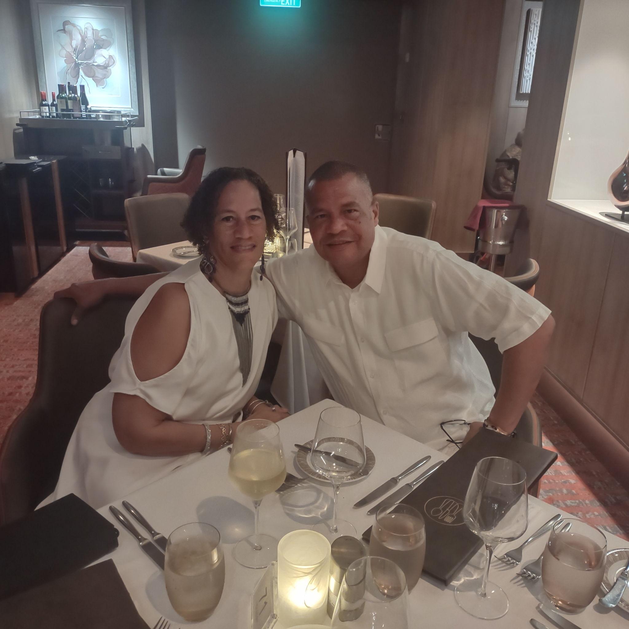 All white night on Norwegian