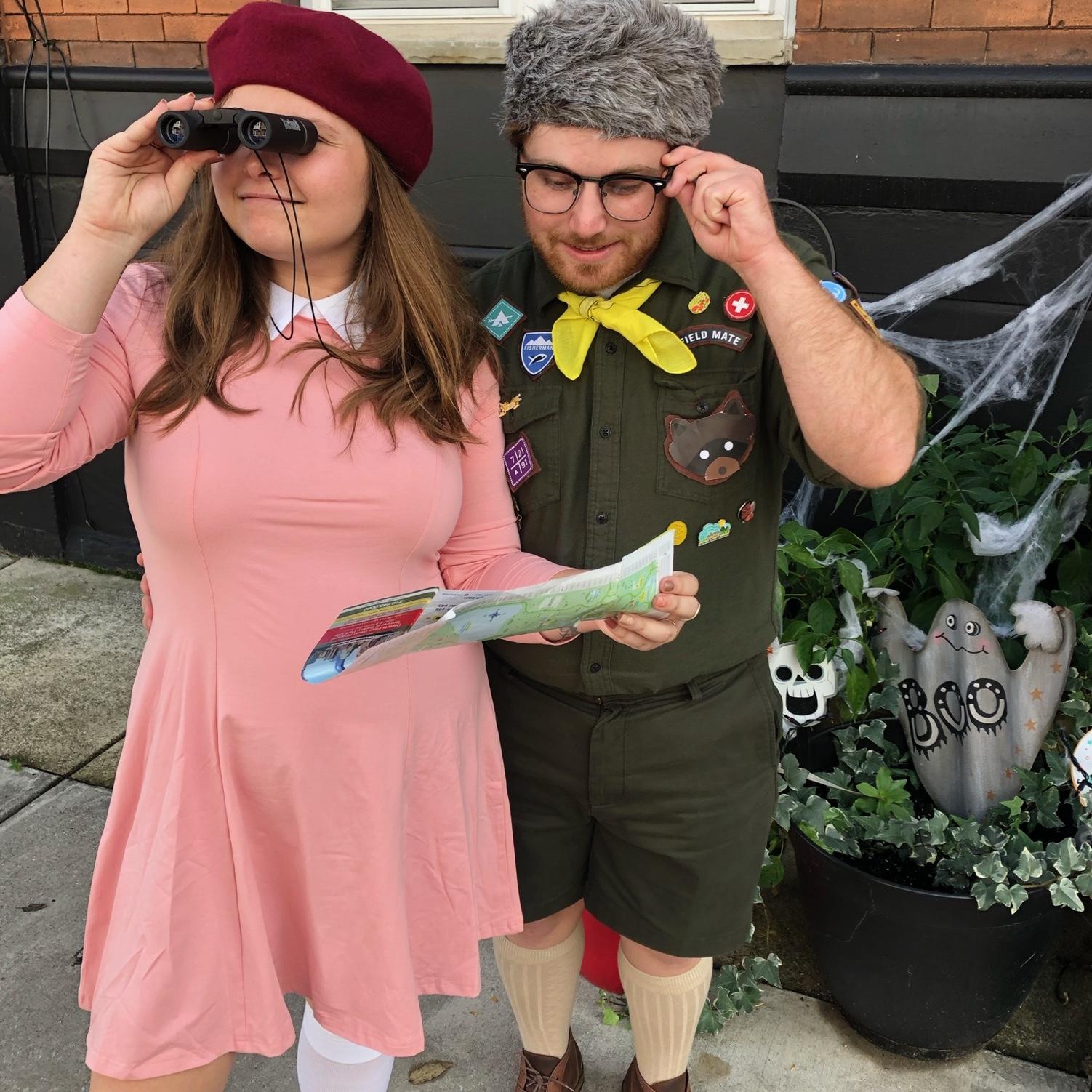 Suzy and Sam from Moonrise Kingdom for our first Halloween.