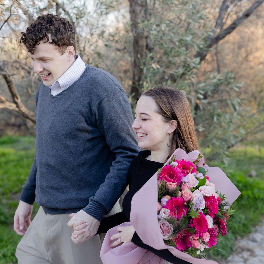 Photos from our engagement in Greece!