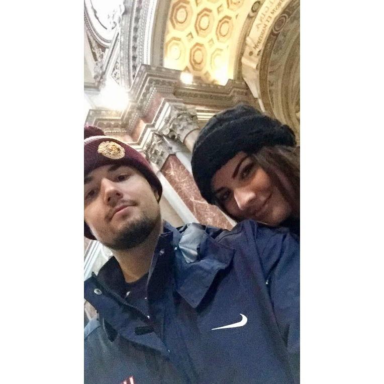 Our very first picture together in 2016
