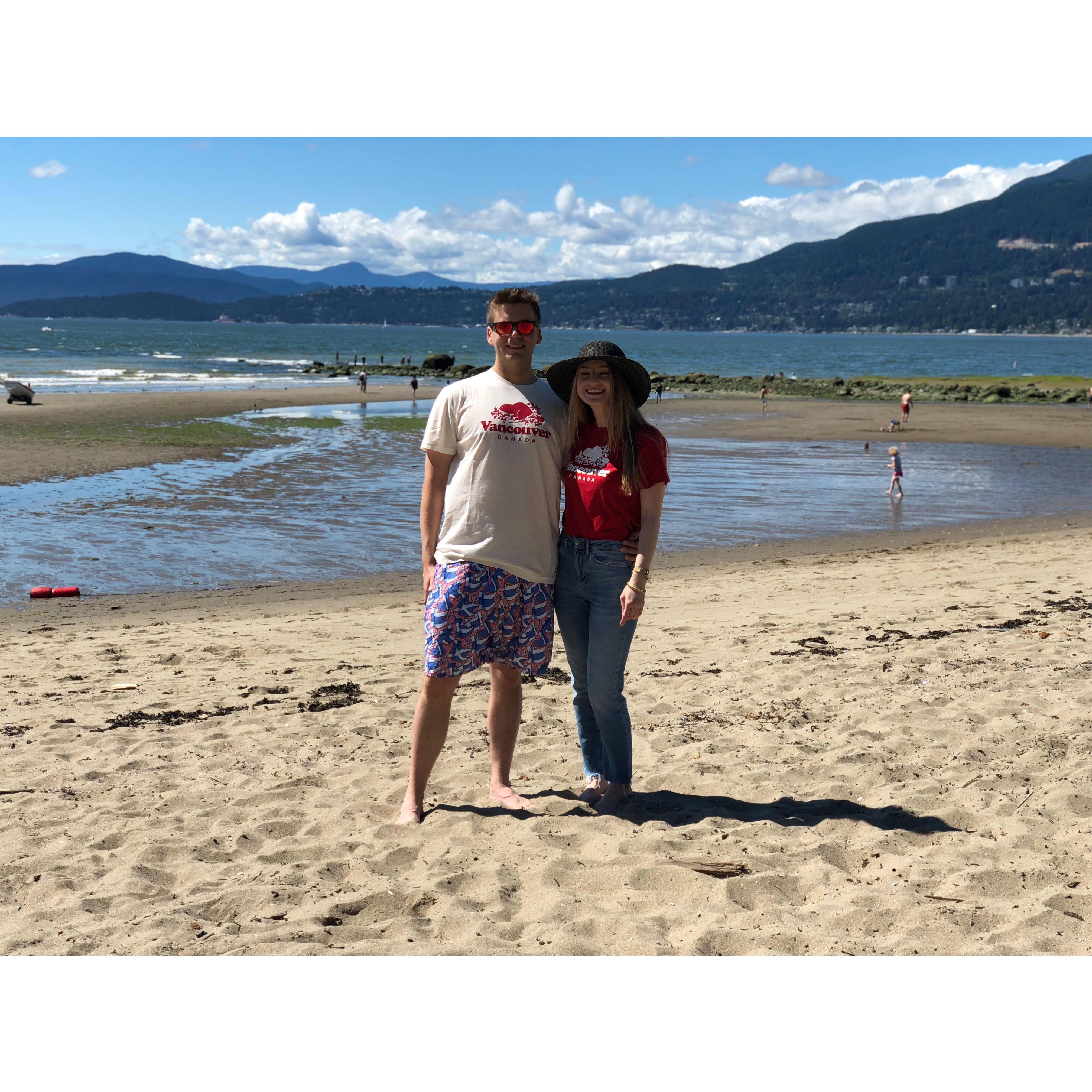 July 2018 - Celebrating Canada Day in Vancouver's Bay!