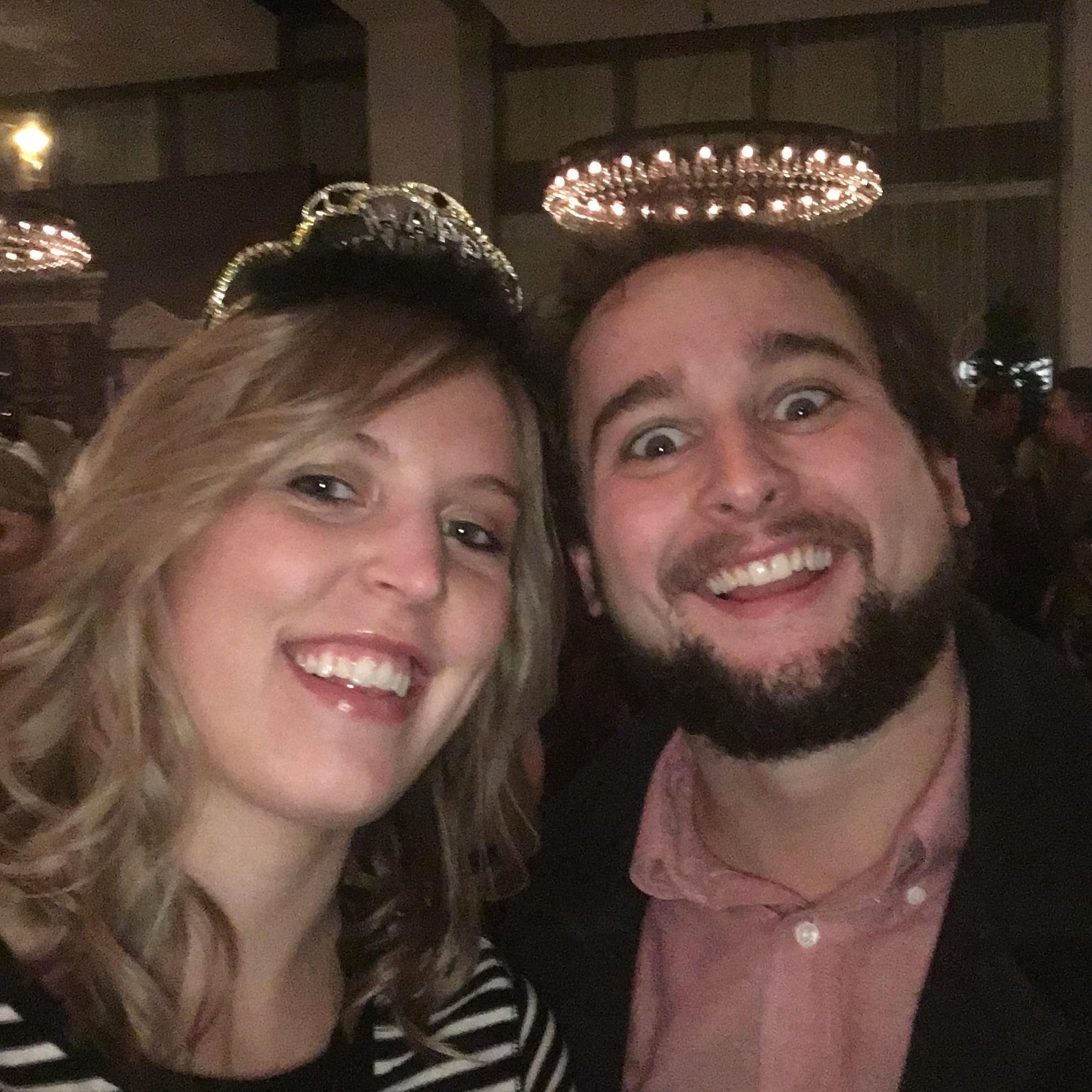 Our first new year together.