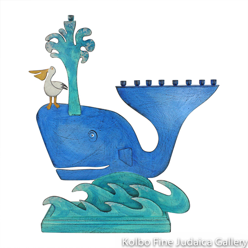 Whale Menorah