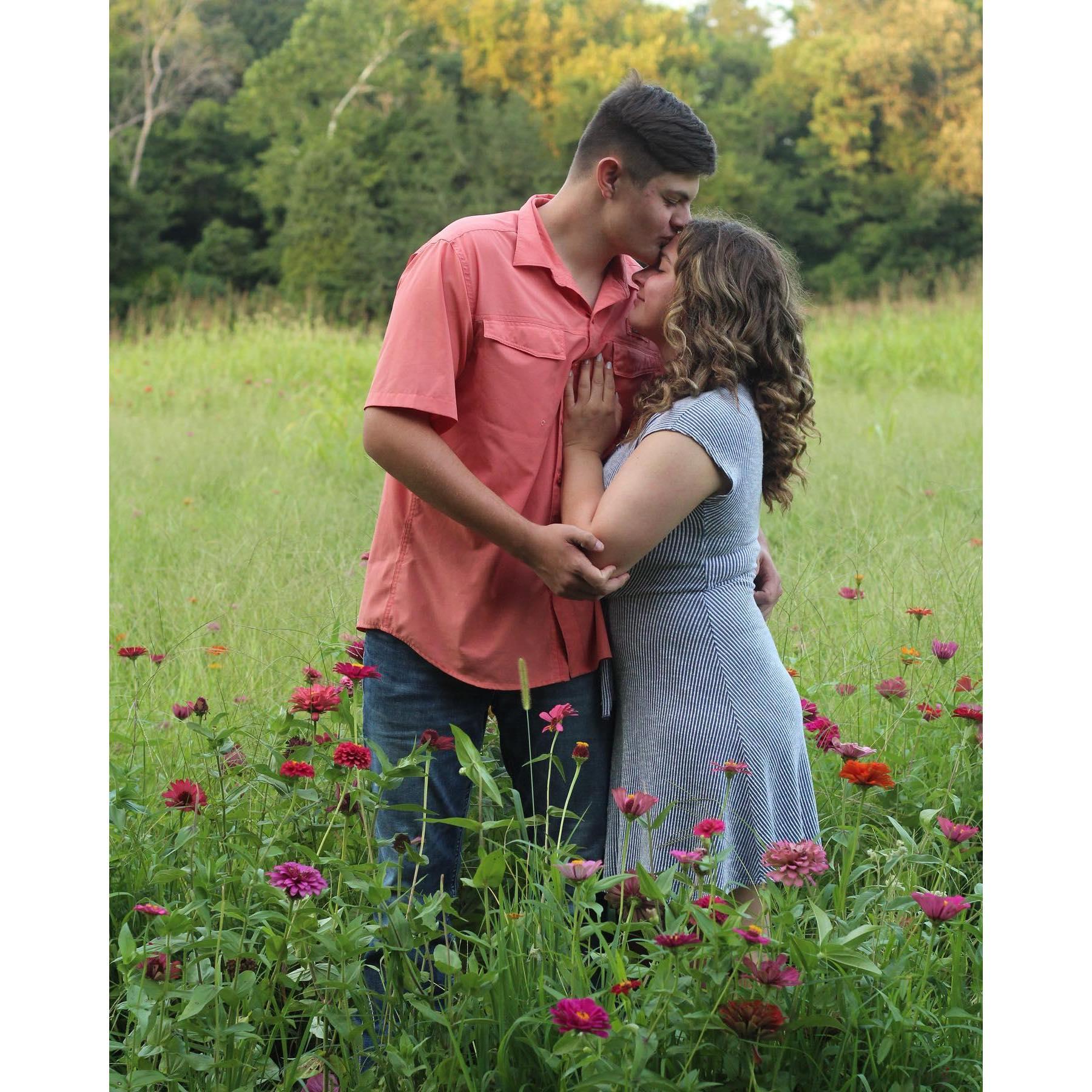 Our first photoshoot together.