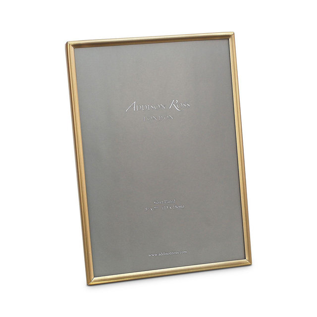 Addison Ross Fine Matte Gold Picture Frame, 8" x 10"