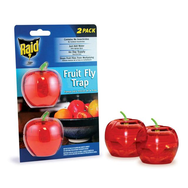 Raid® 2-Pack Apple Fruit Fly Traps