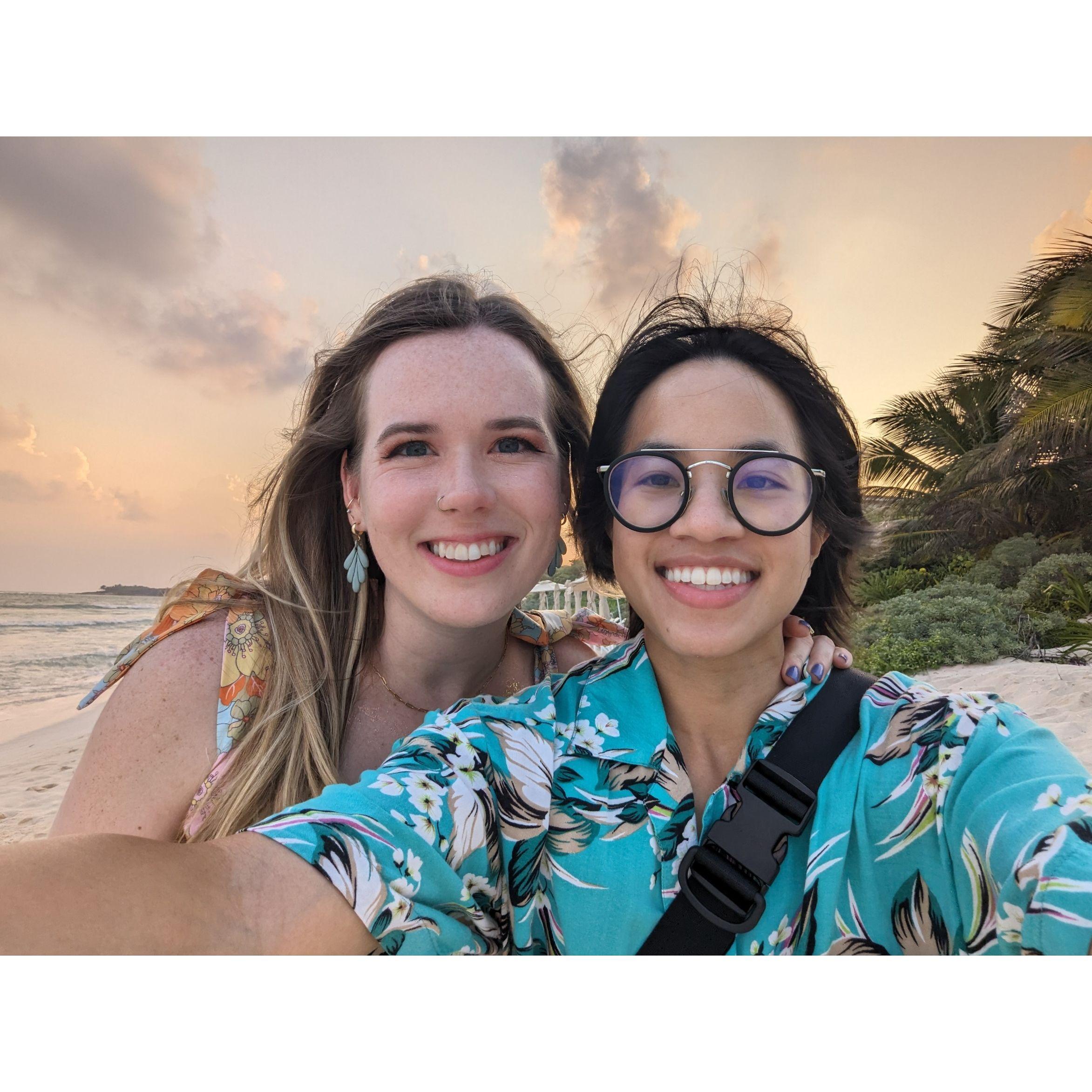 Mexico, December 2023 at Maggot and Shay's wedding!