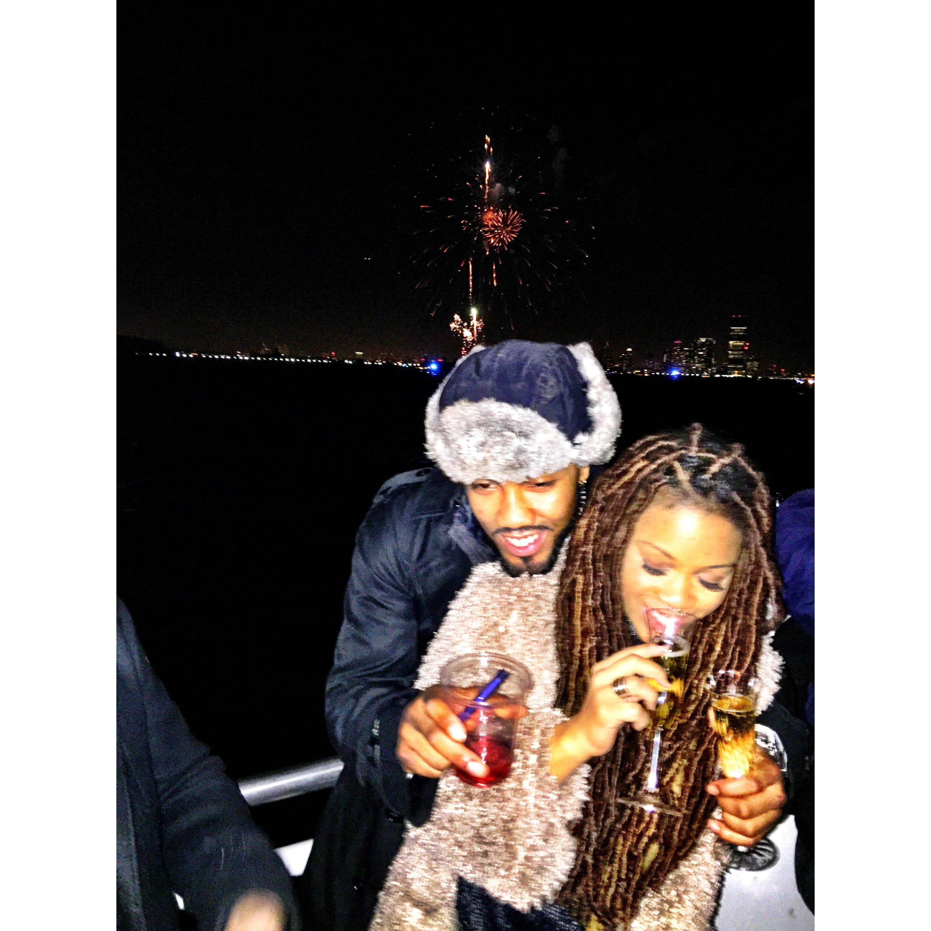 Celebrating NYE in NJ/NYC on a boat
