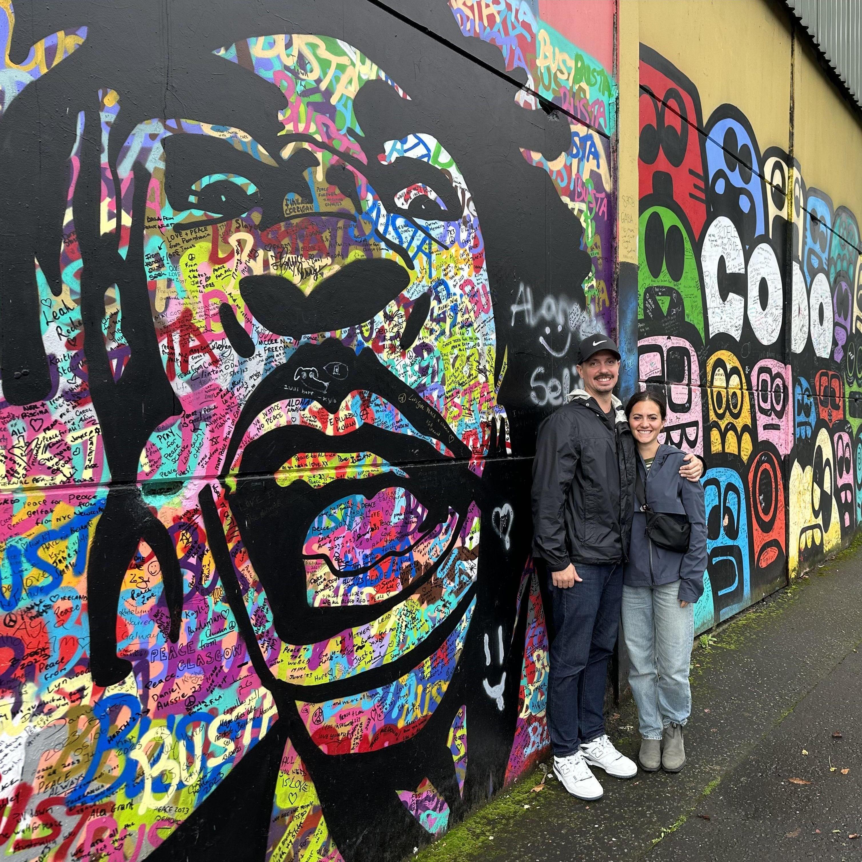 Peace Wall, Belfast, Northern Ireland