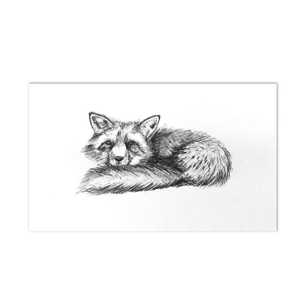 Fox 
Ink on Paper
5x7 
Framed
Suggested Price: $30
SOLD