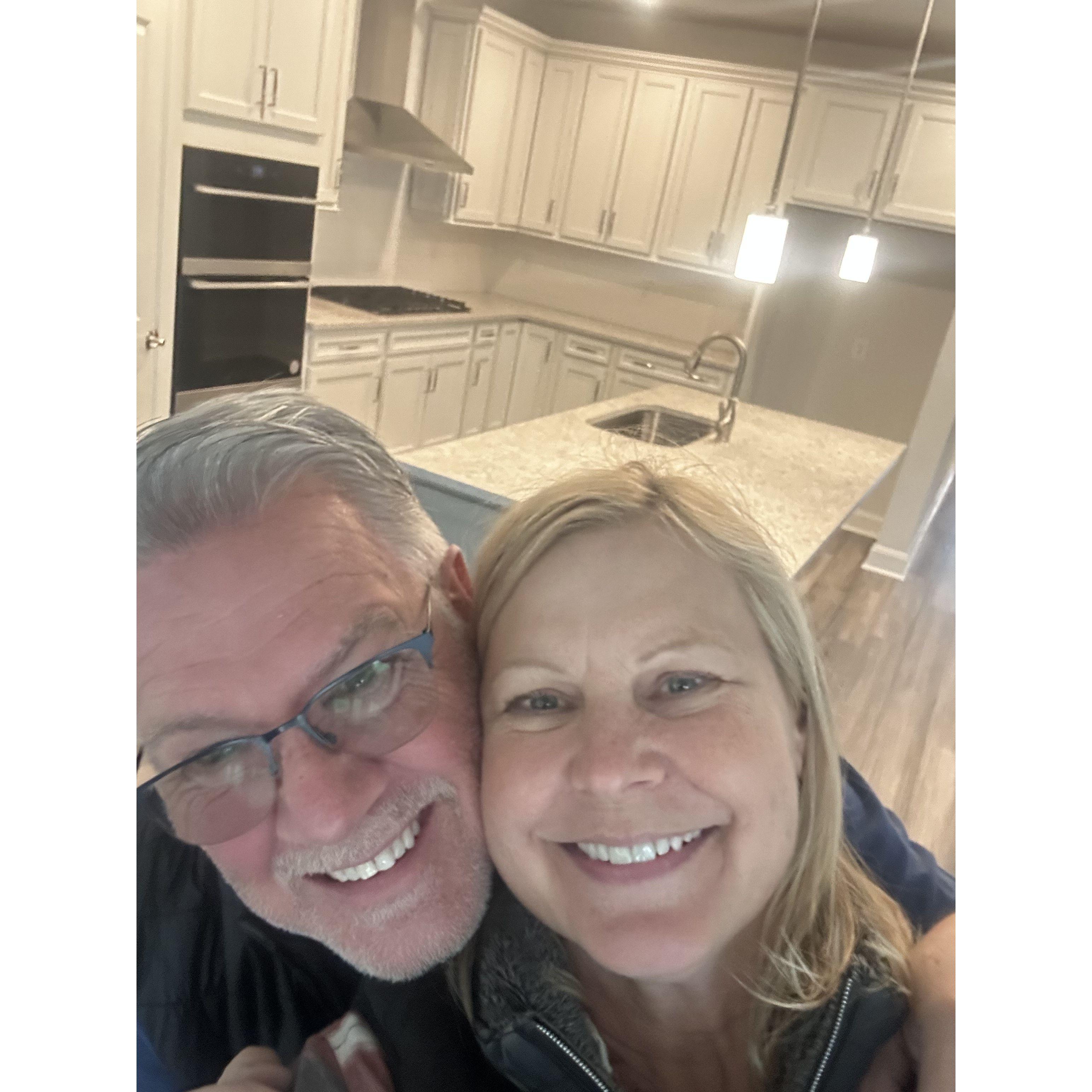 We broke into our house before closing on it!