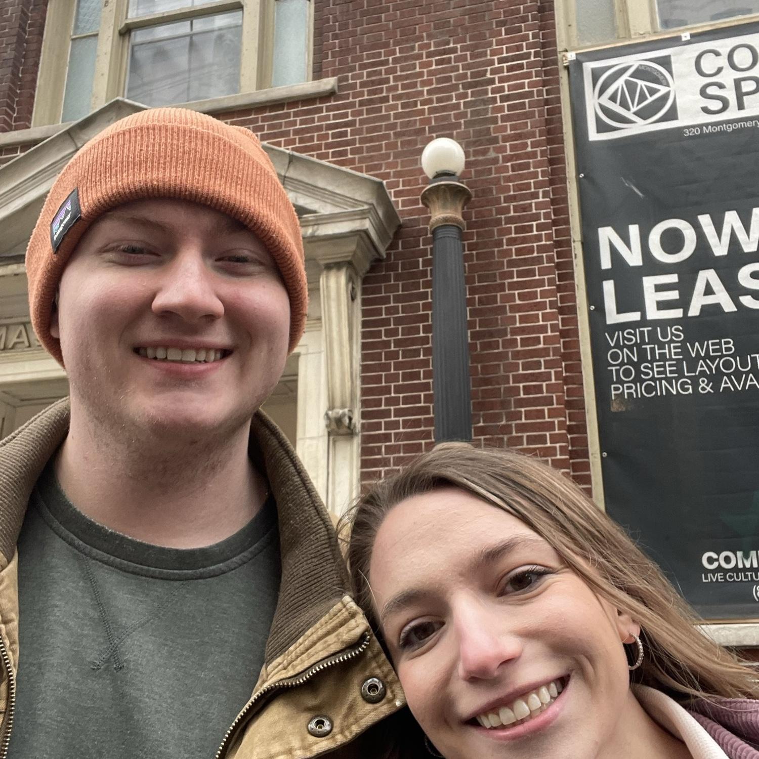 We signed the lease to our apartment!