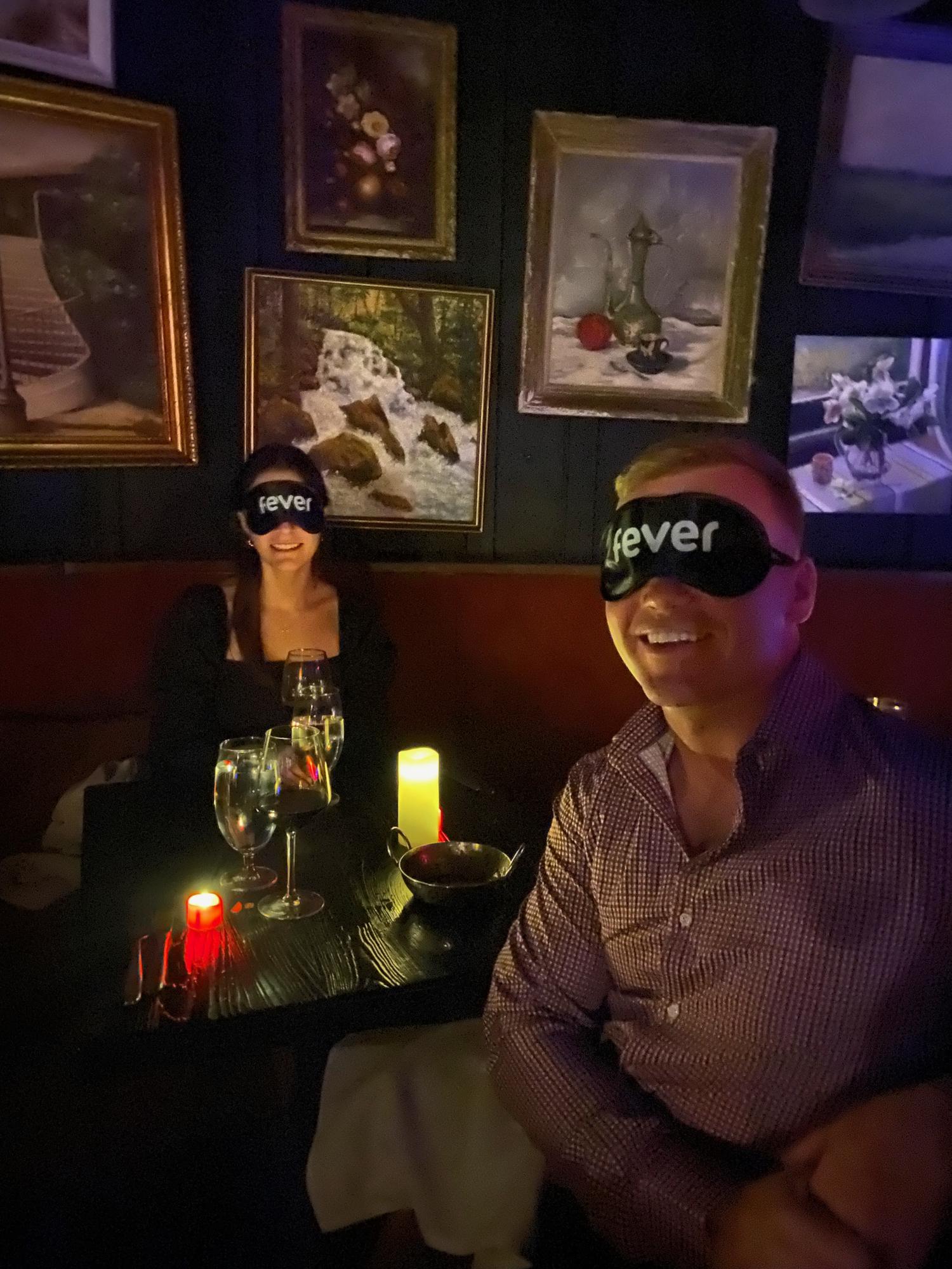 Blindfolded dinner