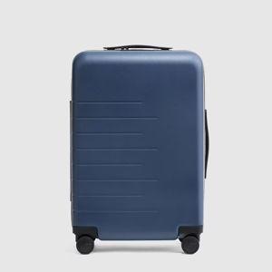 Expandable Carry-On Suitcase in Navy