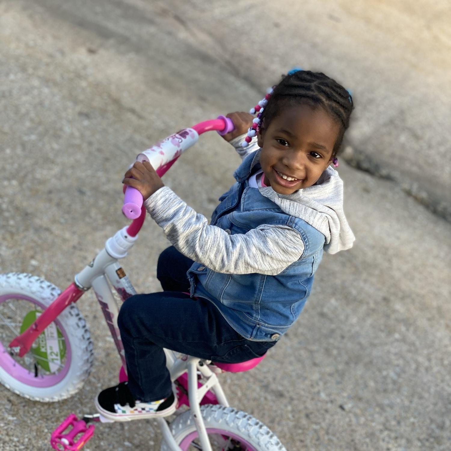McKenzie’s first bike