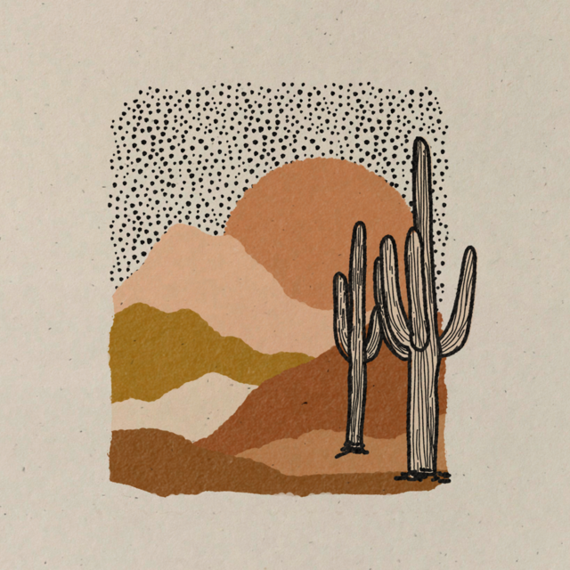 The Dunes 12x12 Print