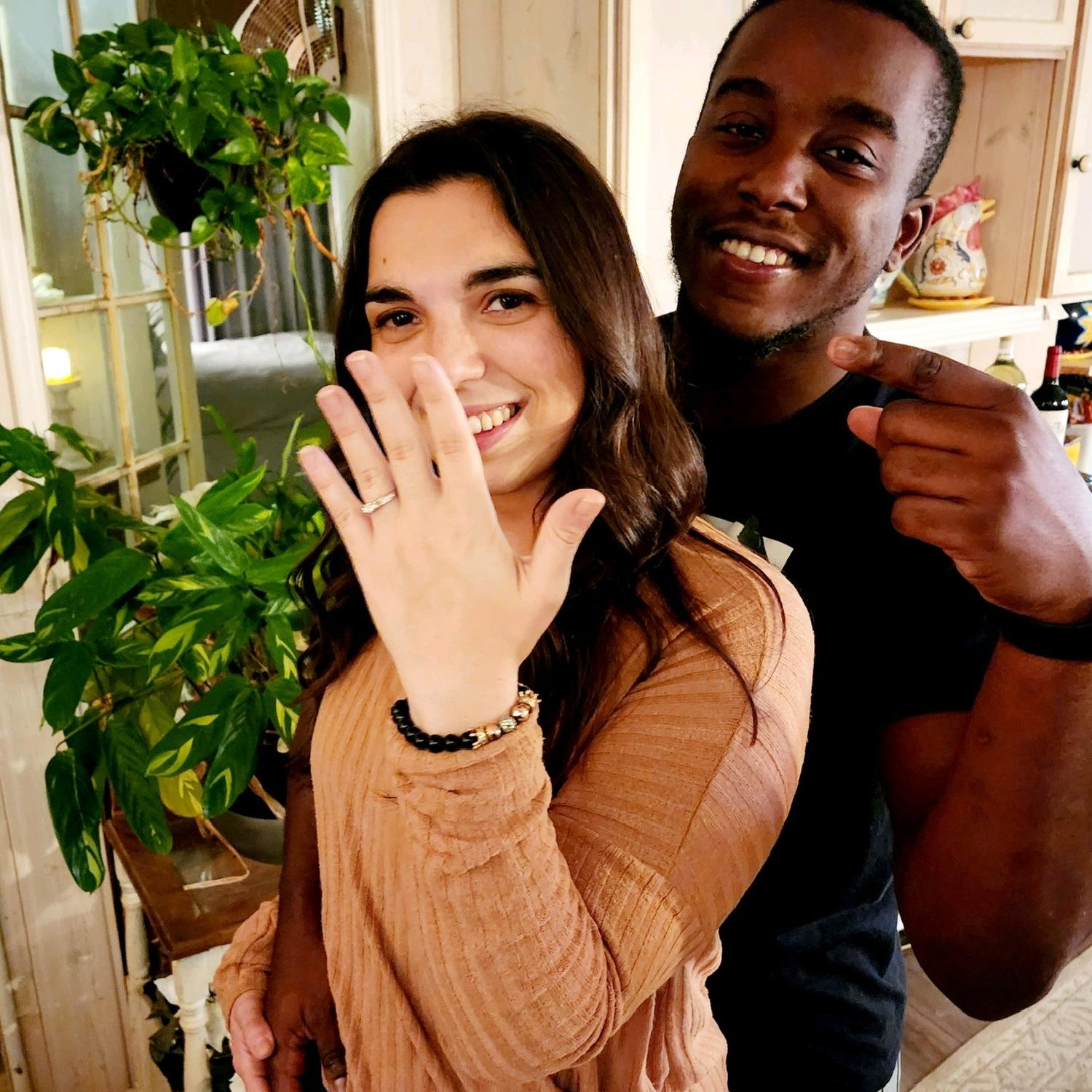 October 18th, 2023: The night we got engaged!