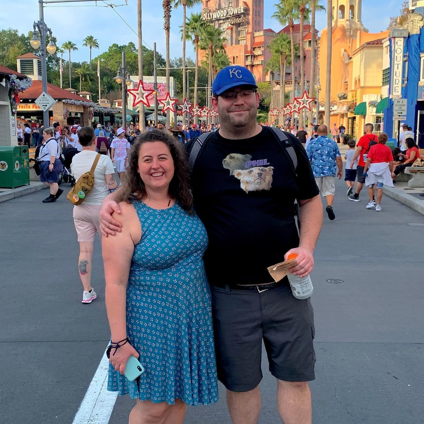 Alex and Andy at Disney World