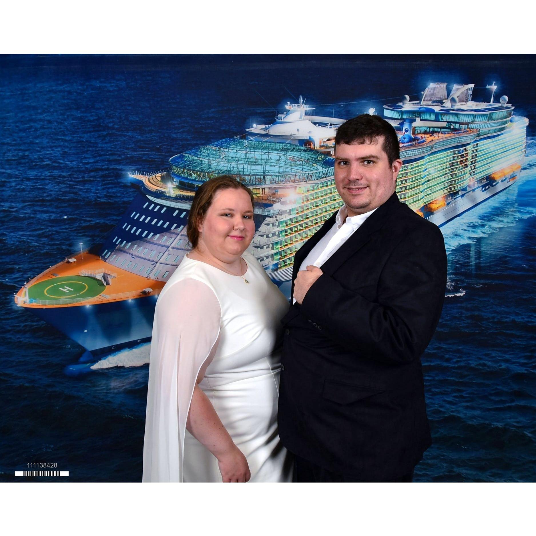 Our first cruise together.