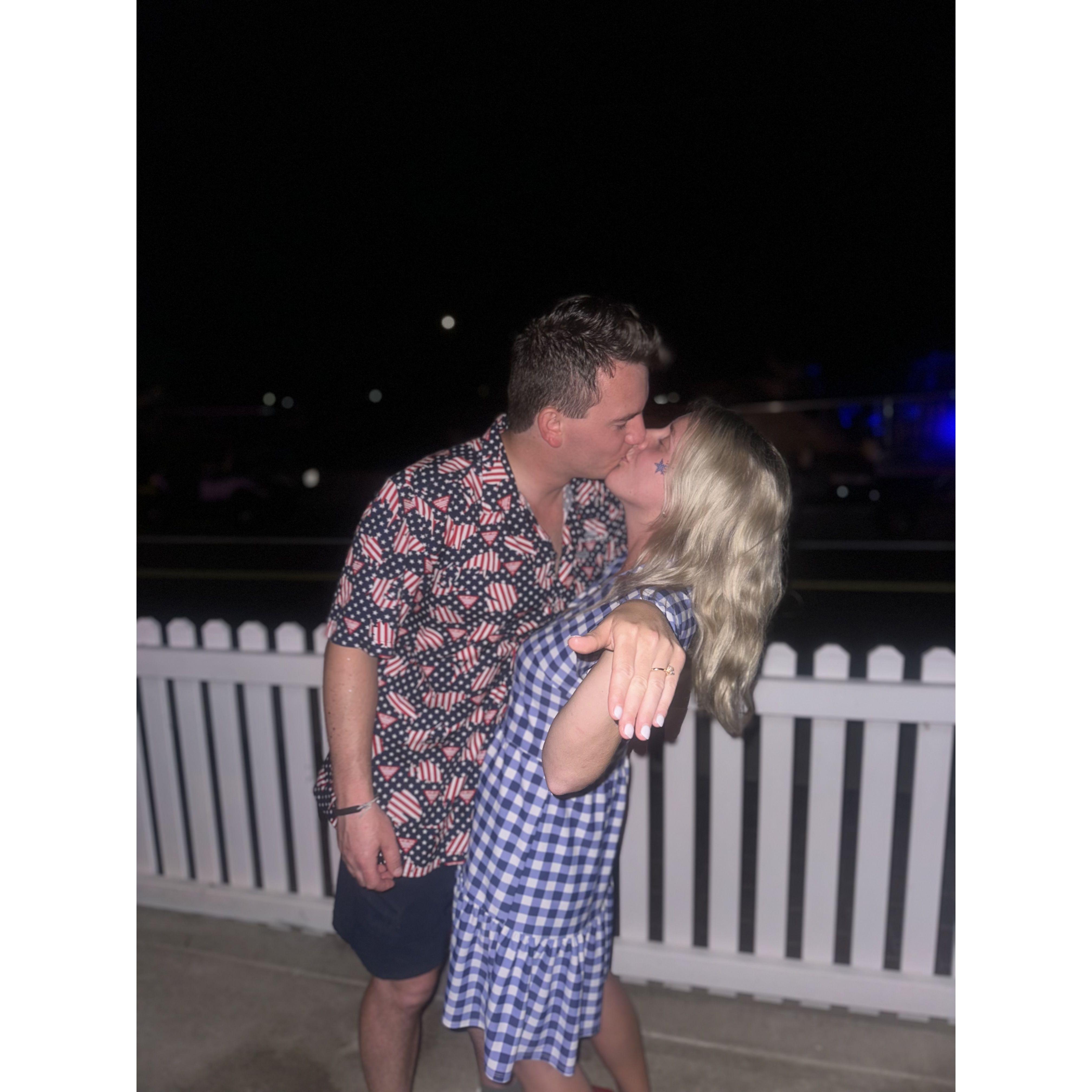 Our engagement on July 4th 2024!