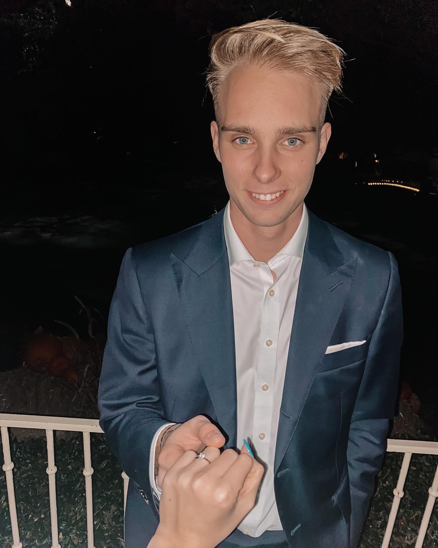 the night he proposed!