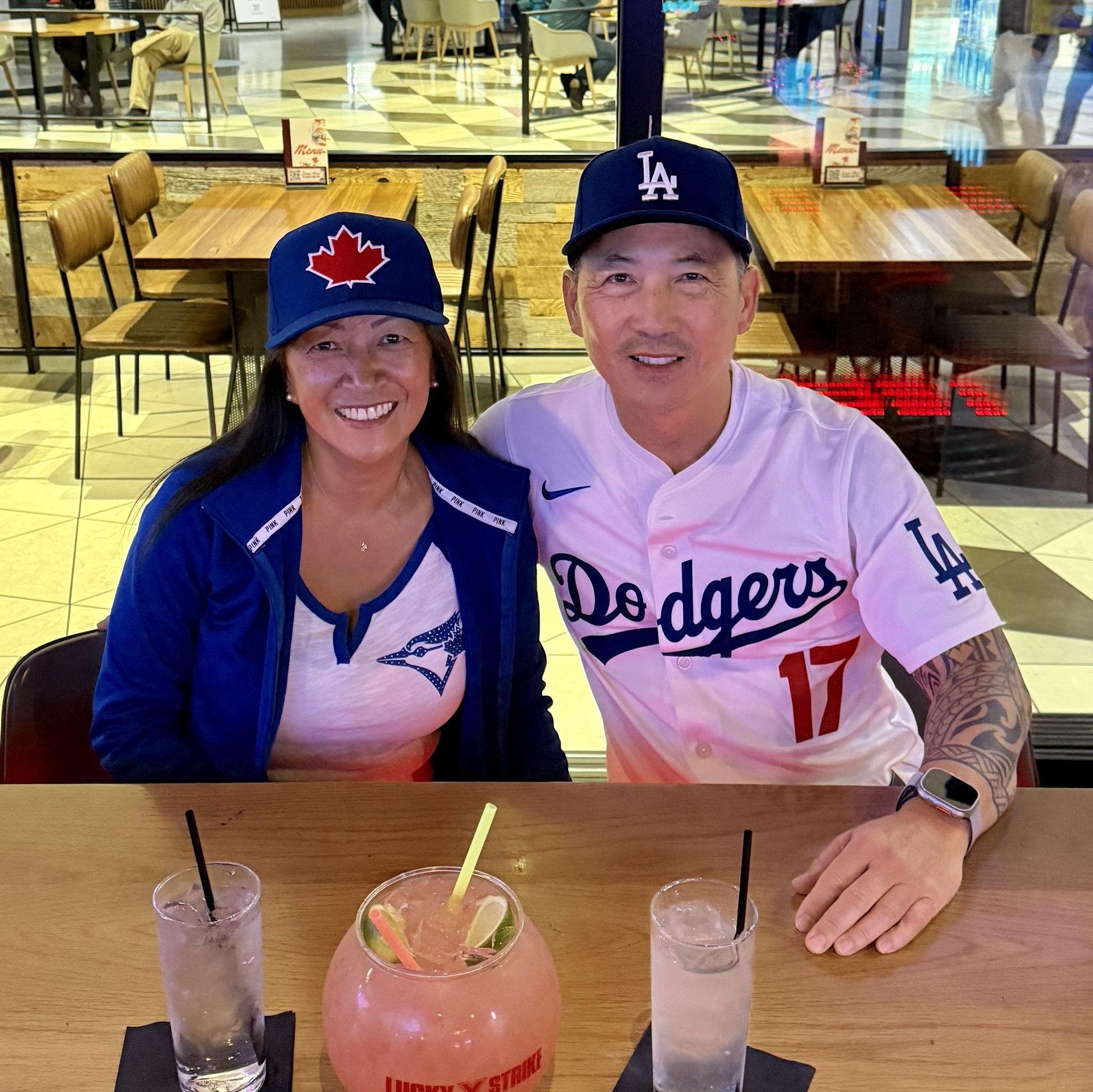 Our hearts were divided as we watched the baseball game between the LA Dodgers and Toronto Blue Jays—just kidding! Regardless of the result, we enjoyed the competition between the two teams.