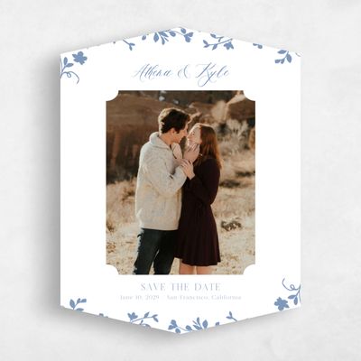 Blue Diamond Wedding Save the Date - Ysabeau Photo