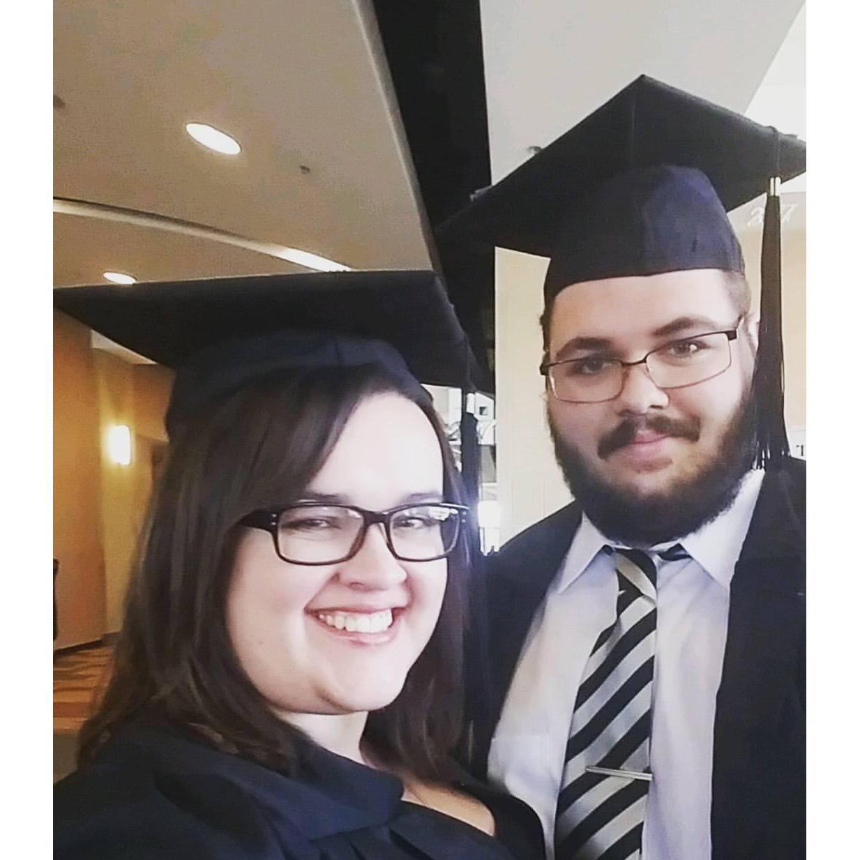 Graduation from Bemidji State. May 2017.