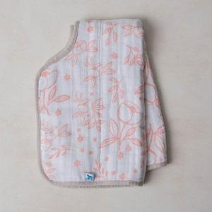 Muslin Burp Cloth, Garden Rose