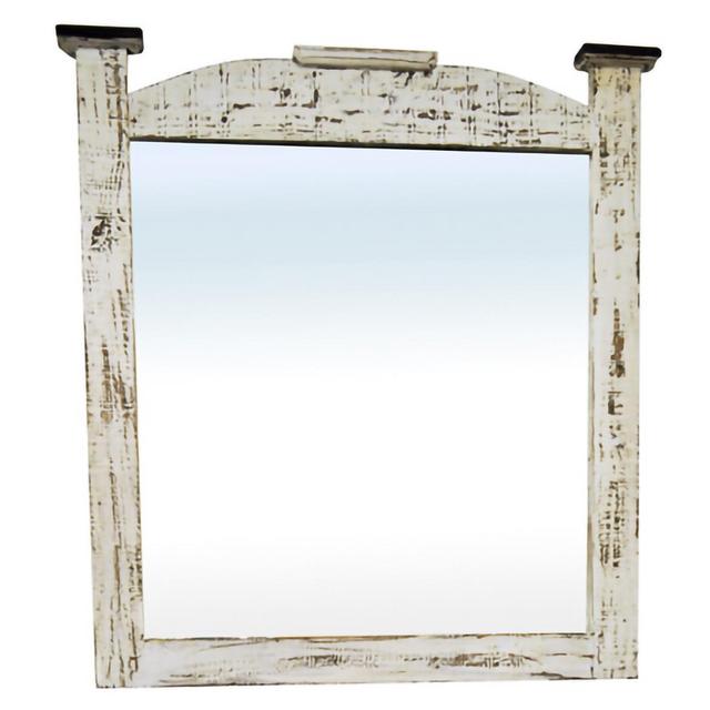 Pine Estate Mirror - White